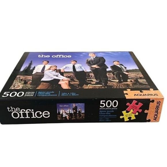 AQUARIUS Multicolor The Office Officially Licensed 500Pcs Jigsaw Puzzle 14"x 19" - Picture 3 of 6